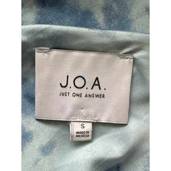 JOA Y2K Cowl Neck Satin Tank Tunic S Powder Blue Girly Casual City Street Style - Picture 6 of 9